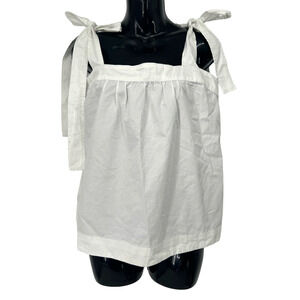 Free Assembly White The Shoulder Tank Top New with Tags Size Medium